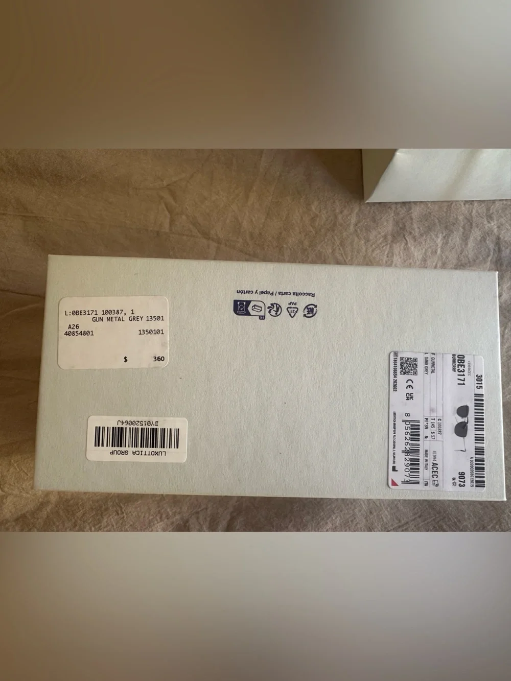 Burberry product details